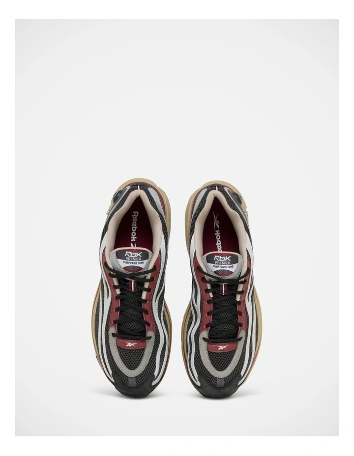 Premier Pump Paris Trainer Sneakers In Grey image 2