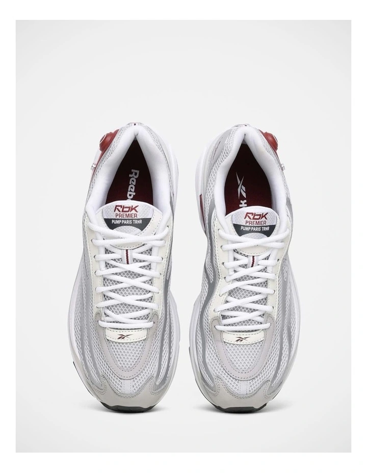 Premier Pump Paris Trainer Sneakers in Grey image 2