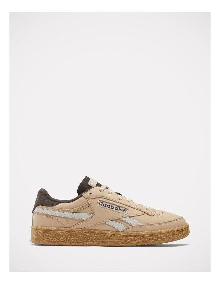 Club C Revenge Vintage Sneakers In Tan image 1