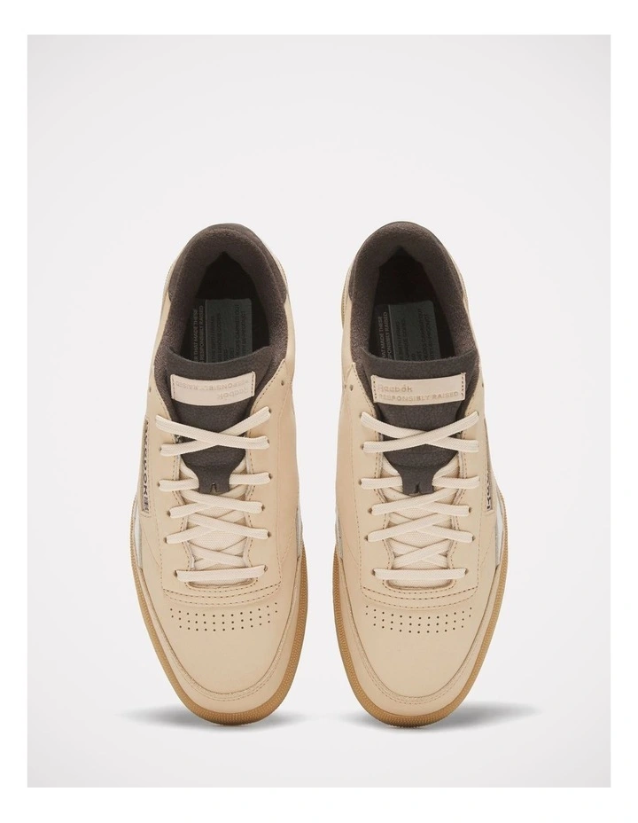 Club C Revenge Vintage Sneakers In Tan image 4