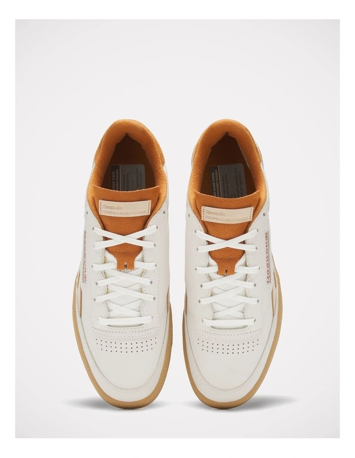 Club C Revenge Vintage Sneakers in Chalk image 4