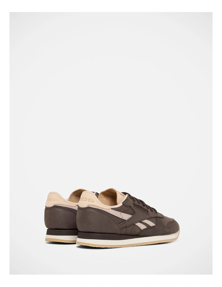 Classic Leather Premium Sneakers In Brown image 5