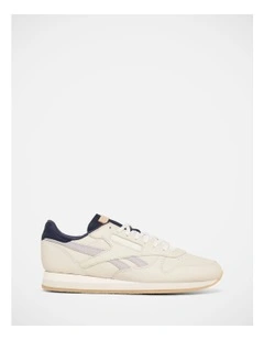 Classic Leather Premium Sneakers In Chalk