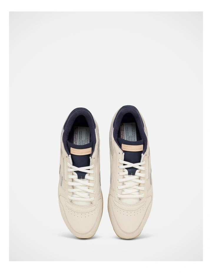 Classic Leather Premium Sneakers In Chalk image 2