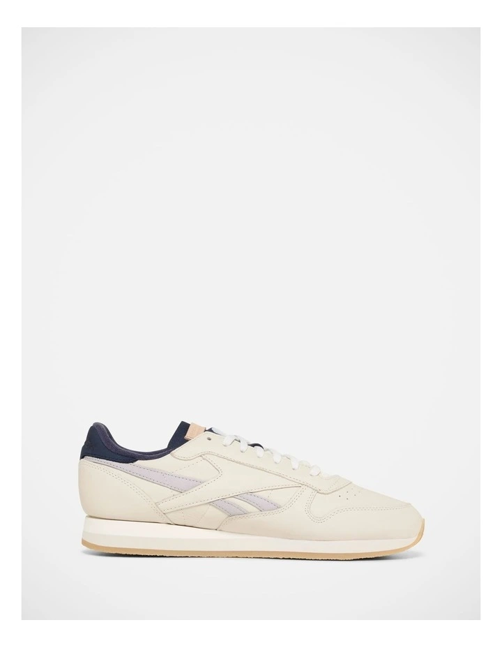 Classic Leather Premium Sneakers In Chalk image 3
