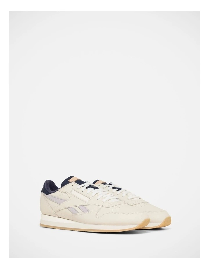 Classic Leather Premium Sneakers In Chalk image 4