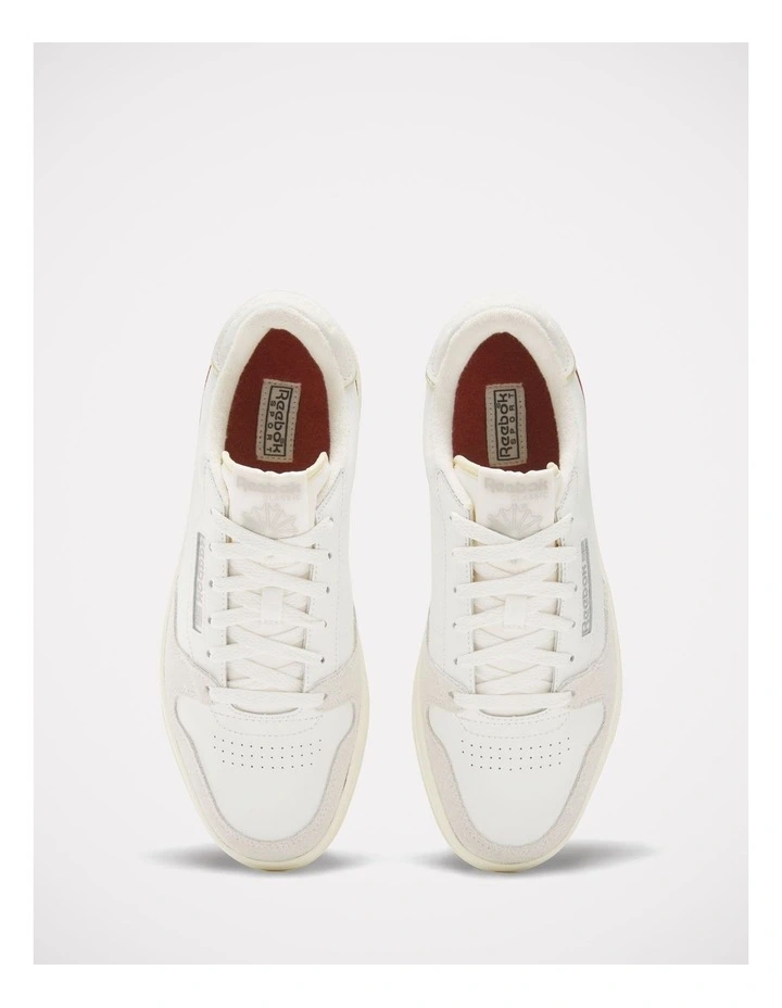 Phase Court Sneakers in Chalk image 4