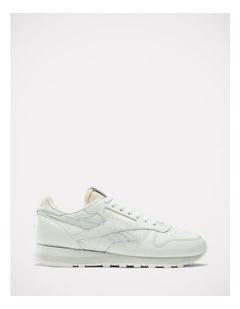 Classic Leather Sneakers in White