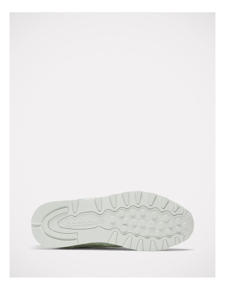 Classic Leather Sneakers in White image 5