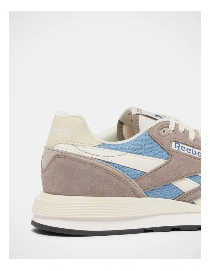 Classic Nylon 89 Sneakers In Grey/Blue/Chalk image 4