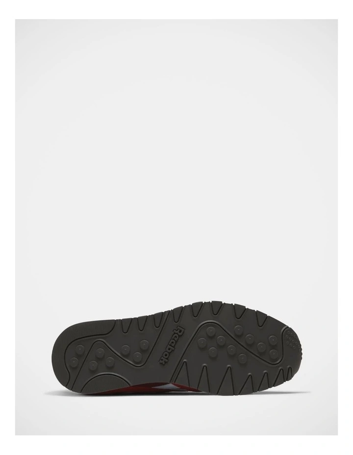 Classic Nylon Sneakers In Burgundy/Red/Blue image 5