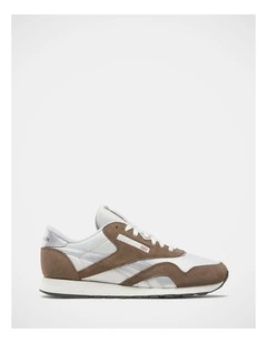 Classic Nylon Sneakers In Grey