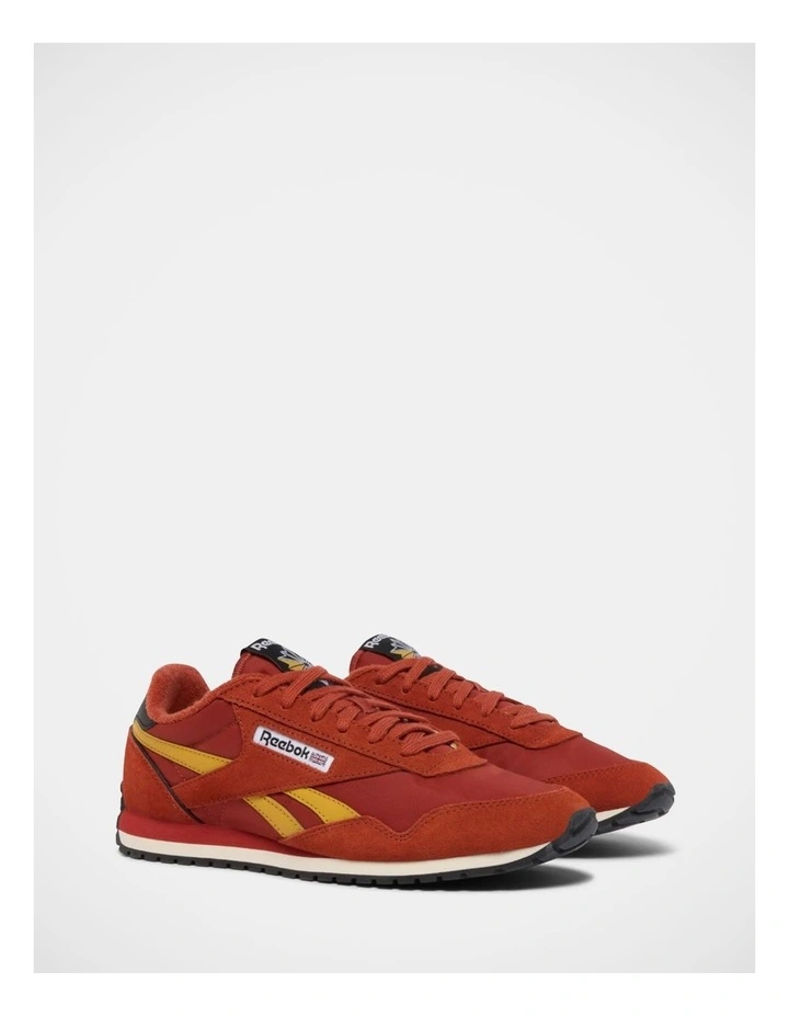 Classic Az Sneakers In Red/Gold/Black image 2
