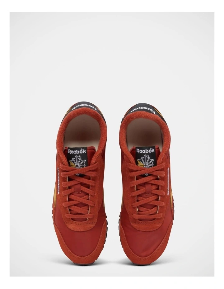 Classic Az Sneakers In Red/Gold/Black image 3