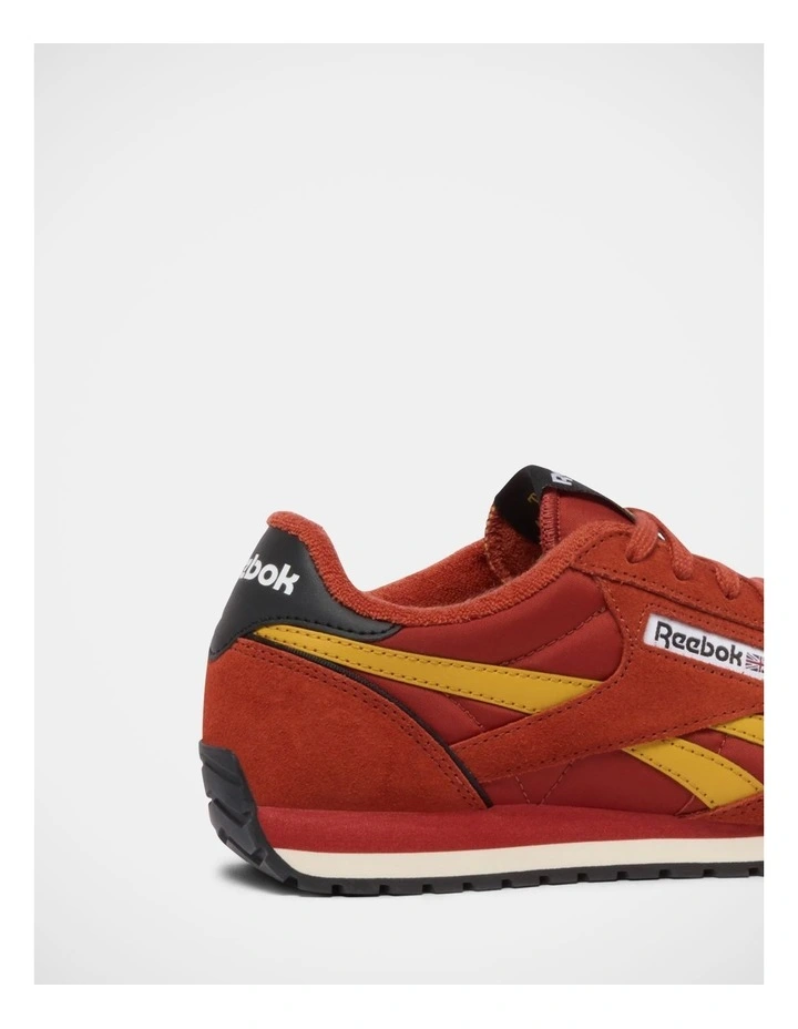 Classic Az Sneakers In Red/Gold/Black image 4