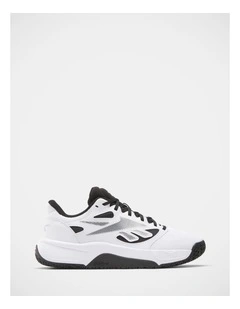 Engine Lt Sneakers In White/Black/Red