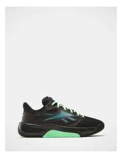 Engine Lt Sneakers In Black/Green/Cyan
