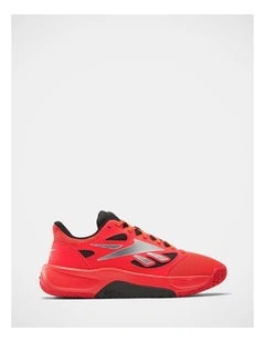 Engine Lt Sneakers In Red/Black/Silver