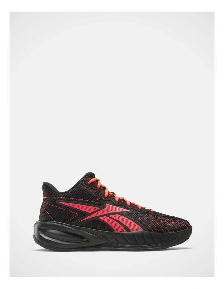 Press Sneakers In Black/Cherry image 1