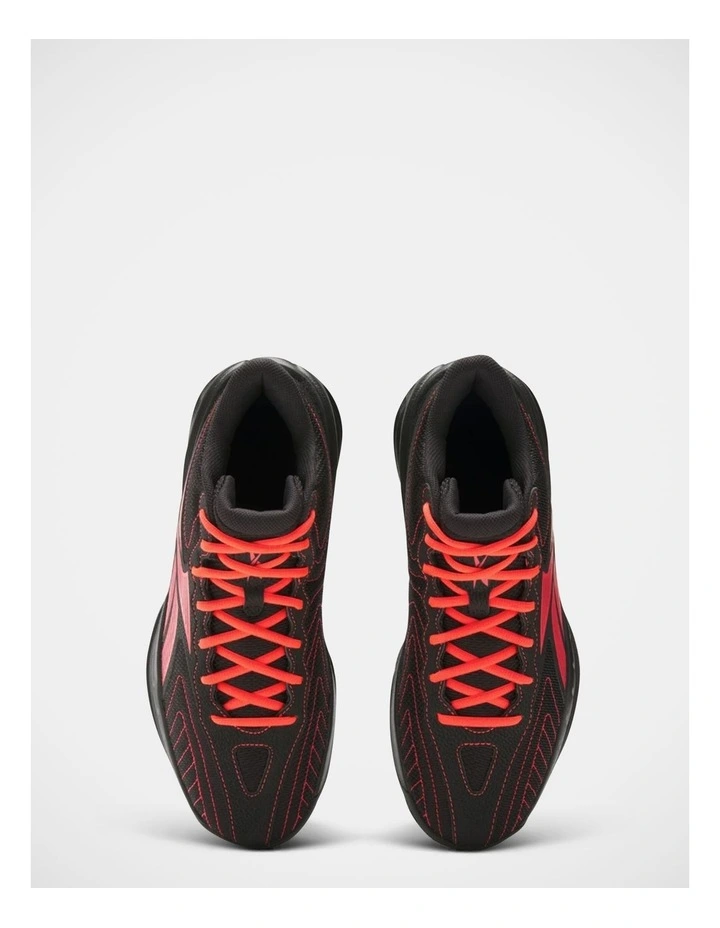 Press Sneakers In Black/Cherry image 4