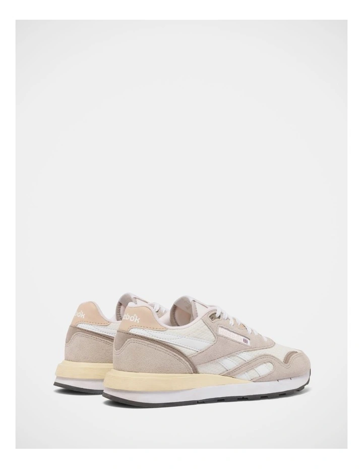 Classic Nylon 89 Sneakers In Beige image 5