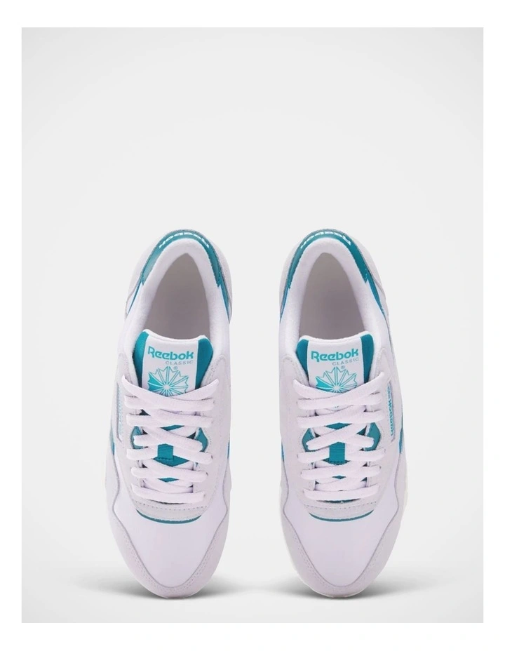 Classic Nylon Sneakers In Lilac image 3