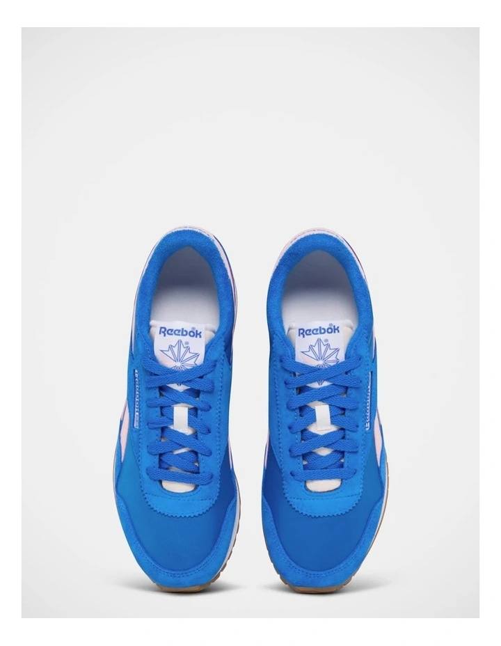 Classic Az Sneakers In Blue image 3