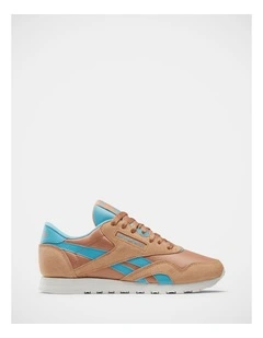 Classic Nylon Sneakers In Beige