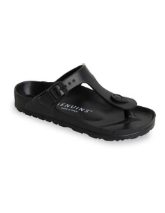 Menorca Thongs in Black