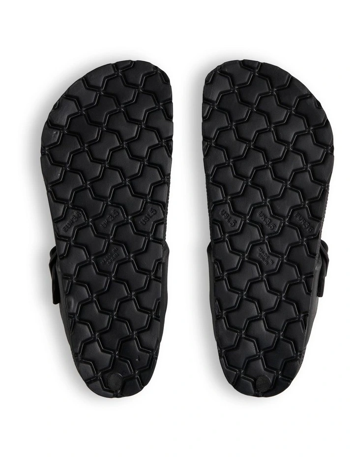 Menorca Thongs in Black image 5