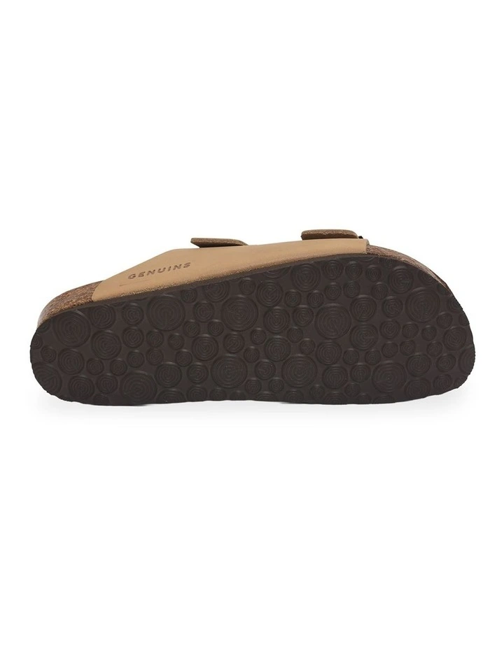 Hawaii Oiled Leather Slides in Tobacco image 5