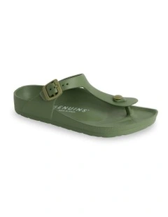 Menorca Thongs in Khaki