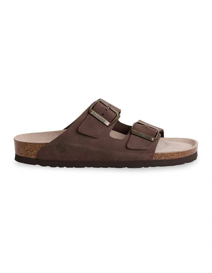 Hawaii Nubuck Slides in Brown image 3