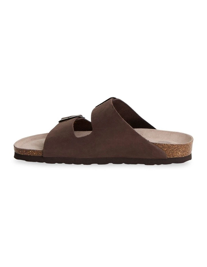Hawaii Nubuck Slides in Brown image 4