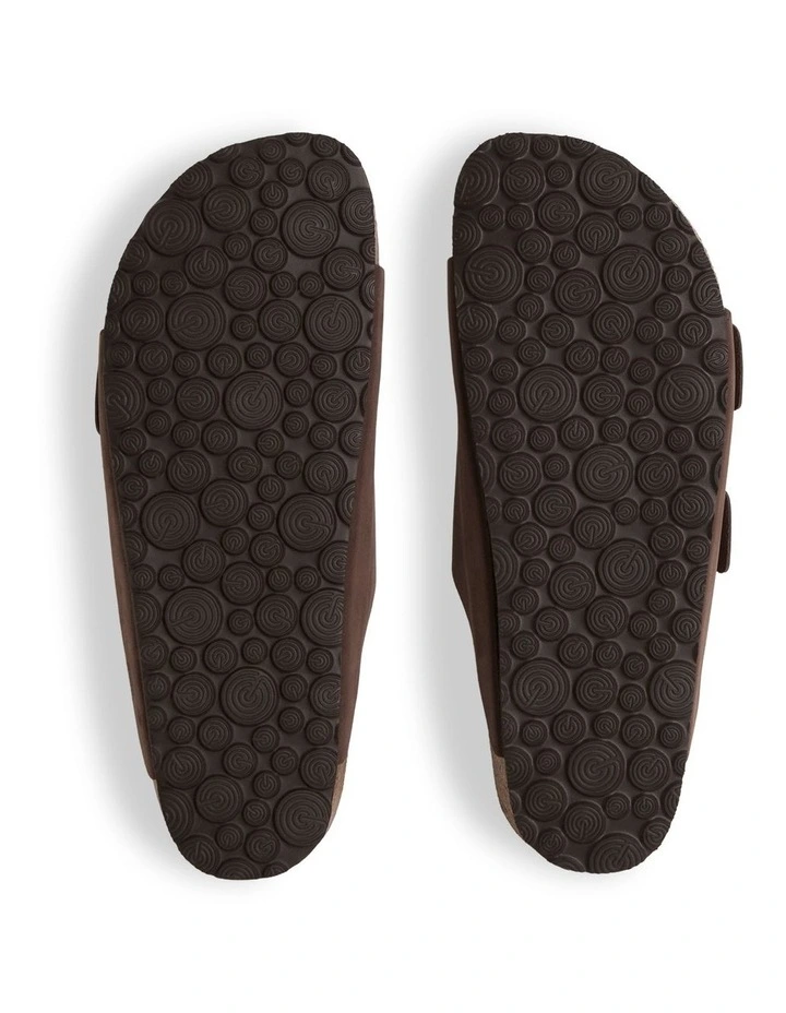 Hawaii Nubuck Slides in Brown image 5