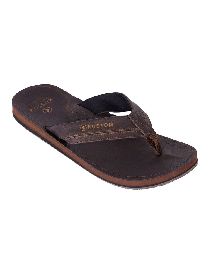 Vego 2 Thongs In Chocolate image 1