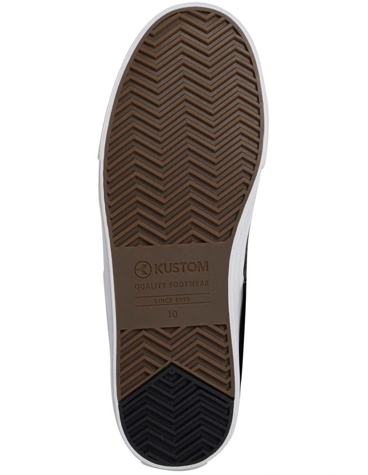 Asmus Sneakers In Black Herring image 6