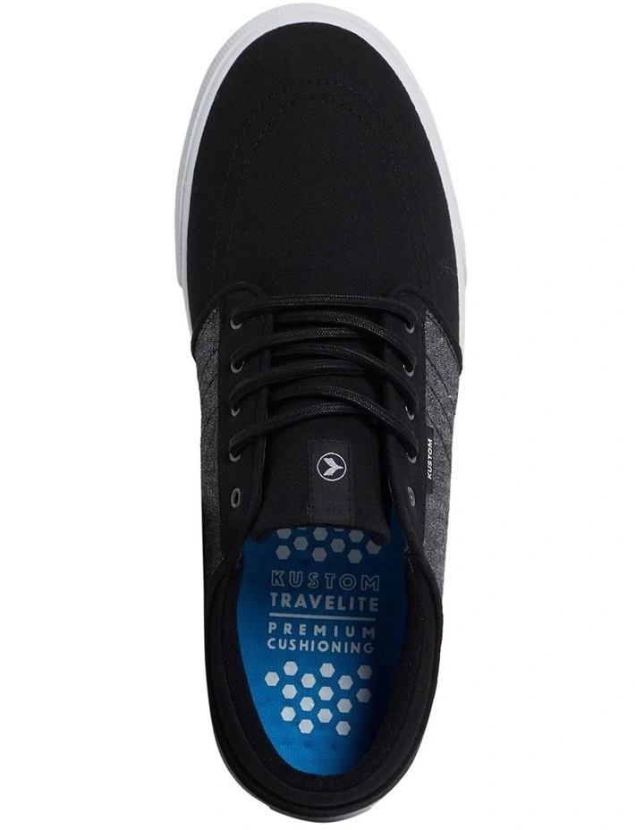 Remark 2 Sneakers In Black Slub image 4