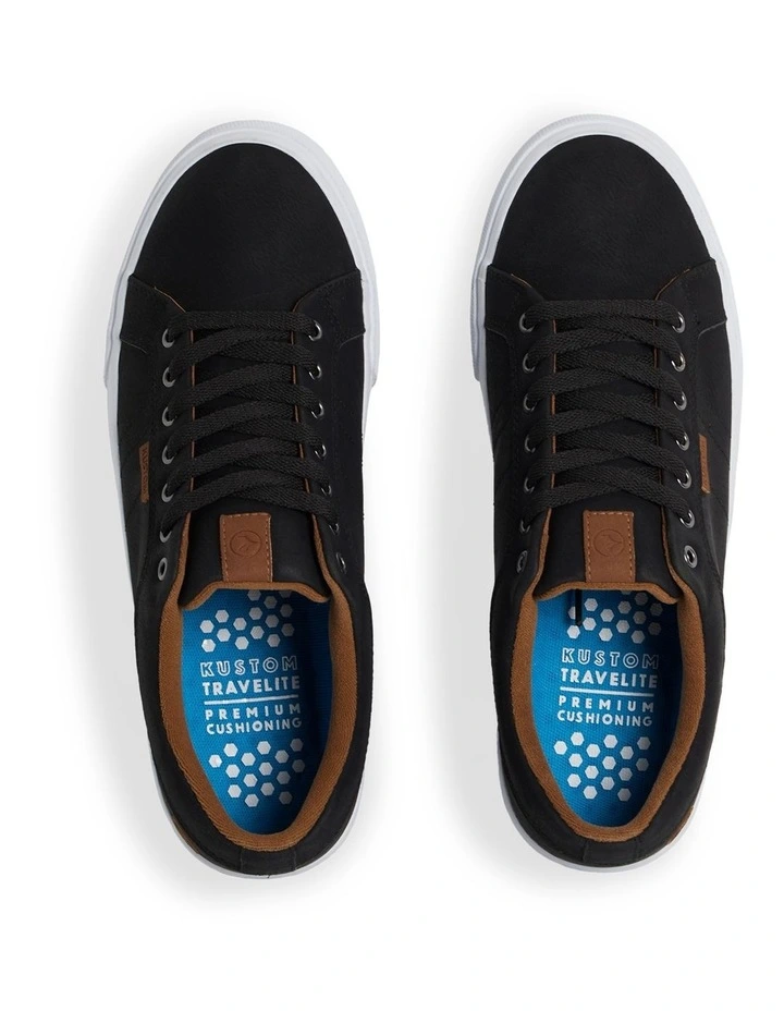 Finetime Sneakers In Black image 5