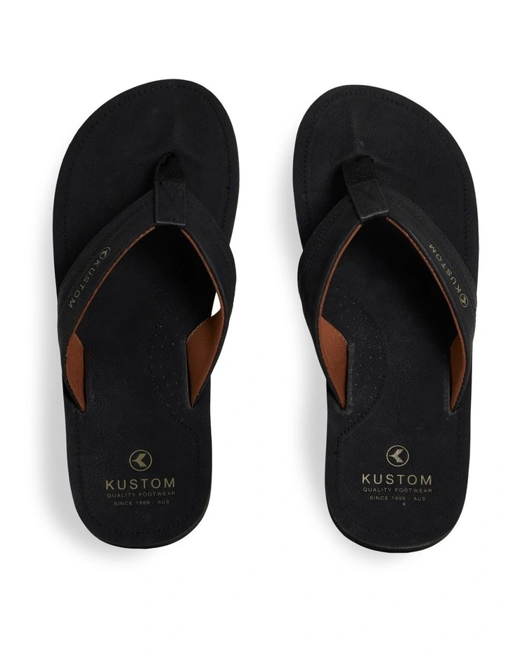 Vego 2 Thongs In Black image 5