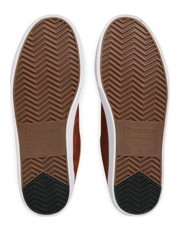 Finetime Classic Sneakers in Brown image 5