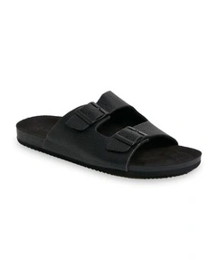 Duo Slides in Black