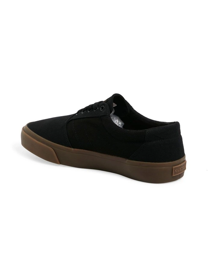 Central Wide Sneakers in Black Gum image 2