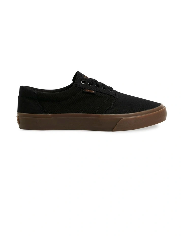 Central Wide Sneakers in Black Gum image 3