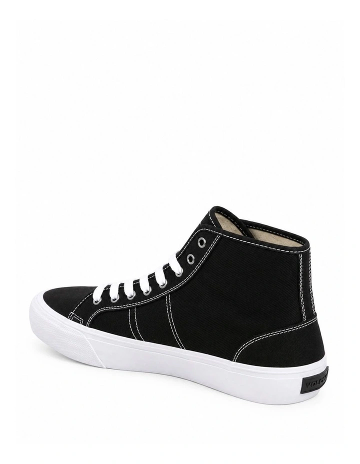 World-Wide Hi Sneakers in Black image 2