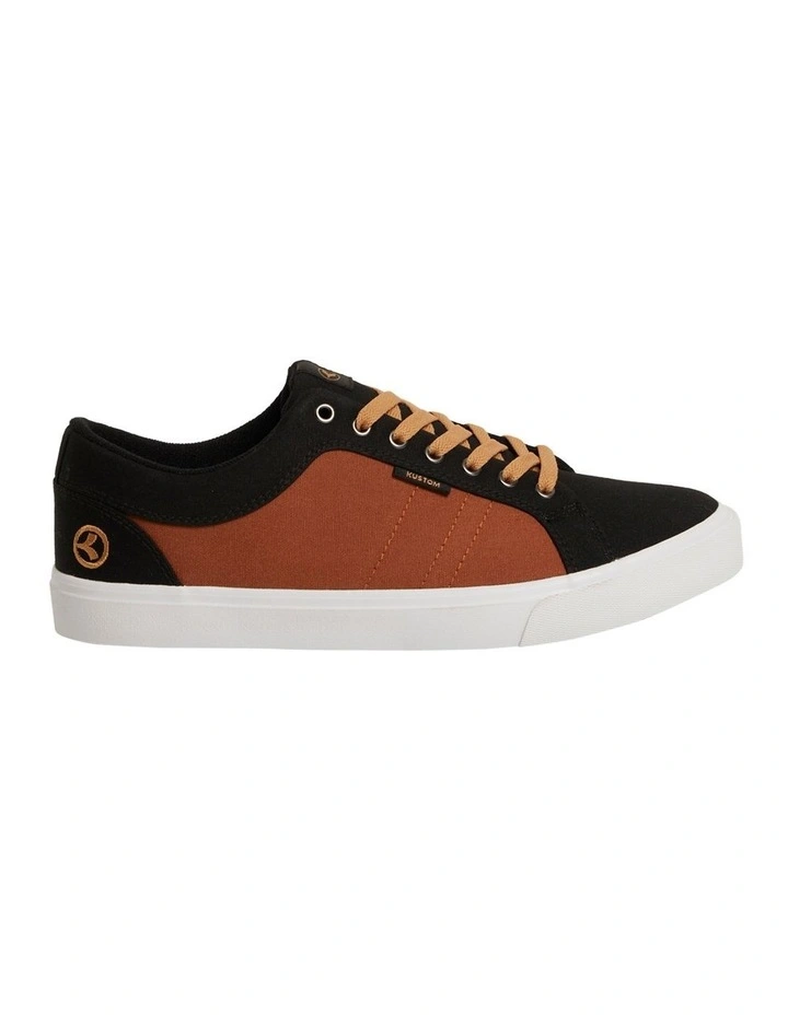 Finetime Classic Sneakers in Black image 3