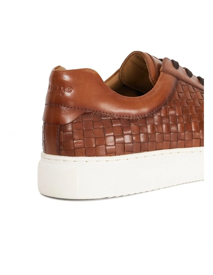 Tj Woven Trainer Shoes in Brown image 6