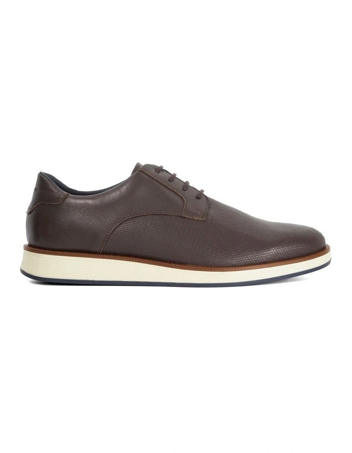 Bow Lace-Up Shoe in Brown image 1