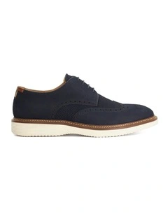 Benidictus Lace-Up Shoe in Navy