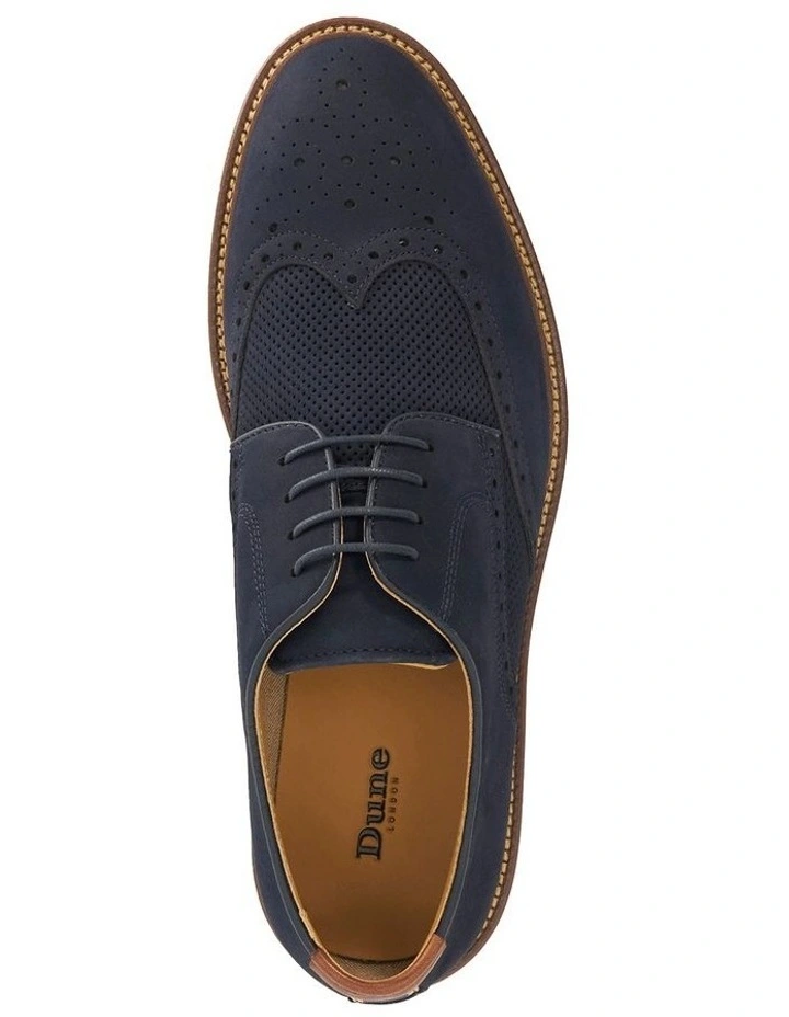 Benidictus Lace-Up Shoe in Navy image 4
